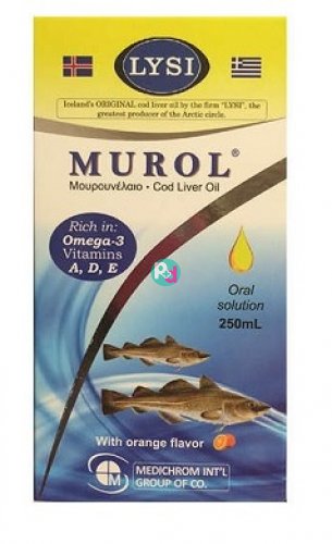 Medichrom Murol - Μουρουνέλαιο 250ml
